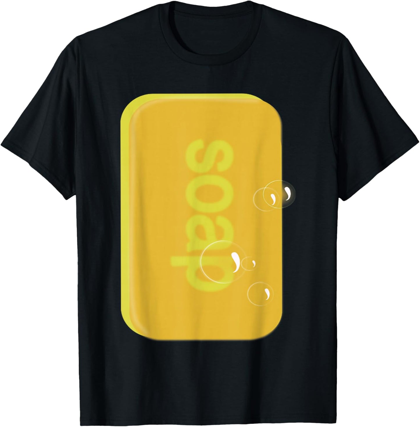 Soap bar Last Minute Funny Halloween Costume T-Shirt - T-Shirt | Black