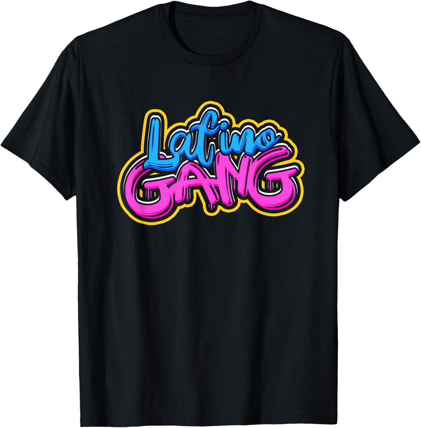 Latino gang - Hispanic mexican and latin ancestors T-Shirt - T-Shirt | Black