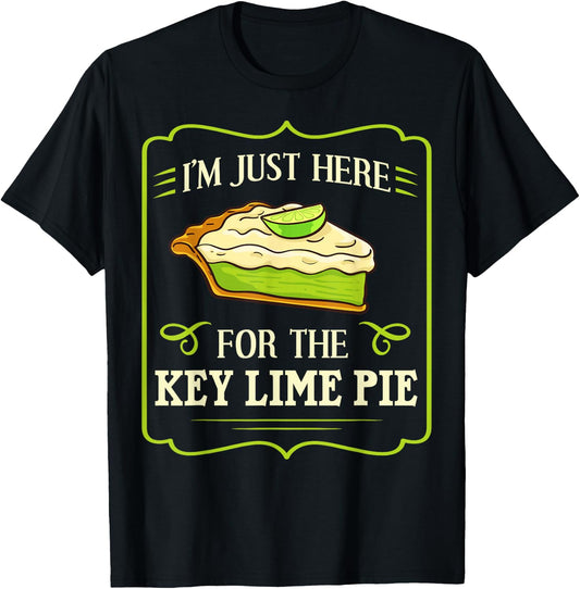 Key Lime Pie Recipe West Florida T-Shirt - T-Shirt | Black