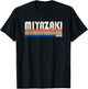 Retro Vintage 70s 80s Style Miyazaki, Japan T-Shirt - T-Shirt | Black