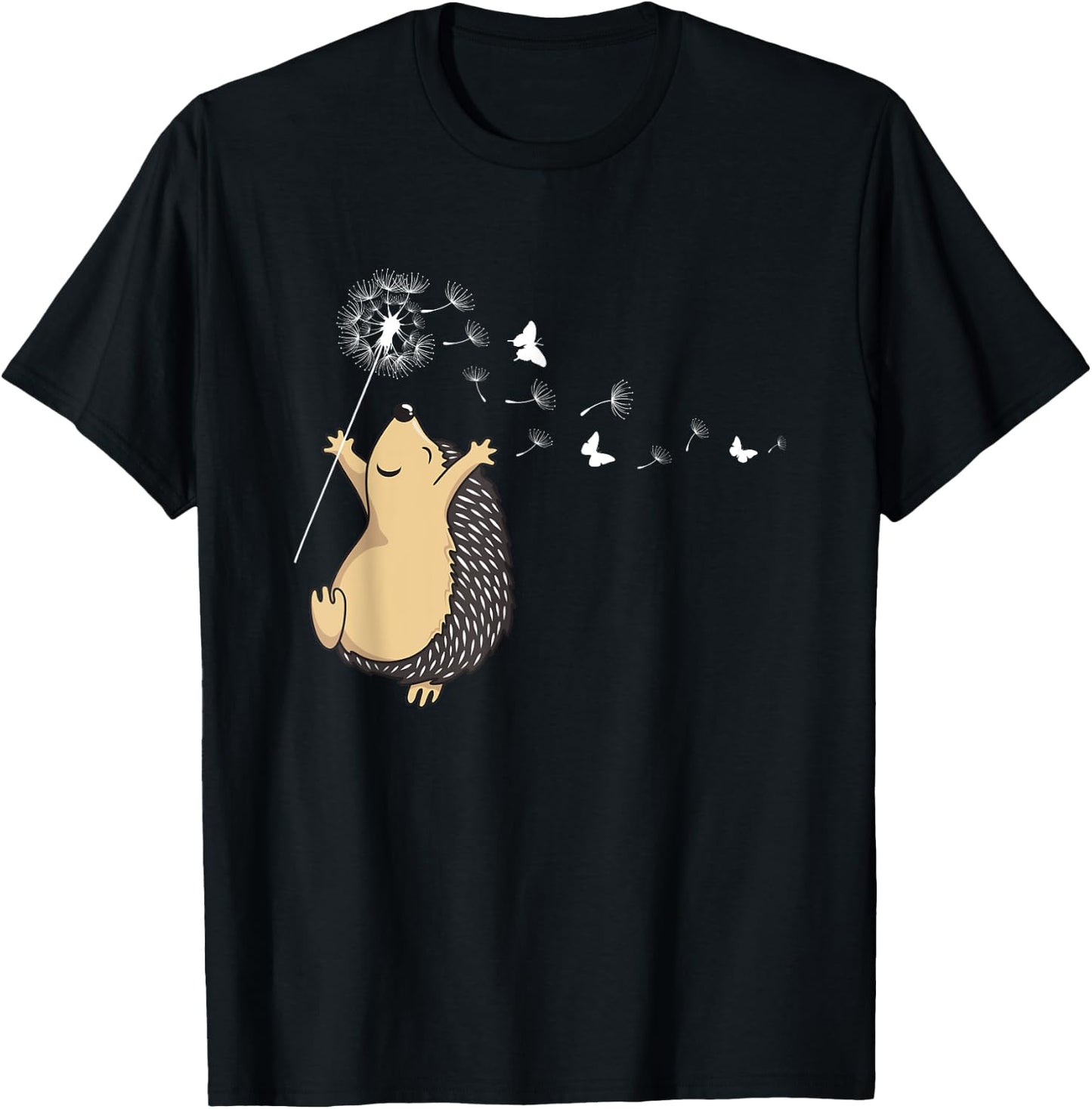 Hedgehog T-Shirt - T-Shirt | Black