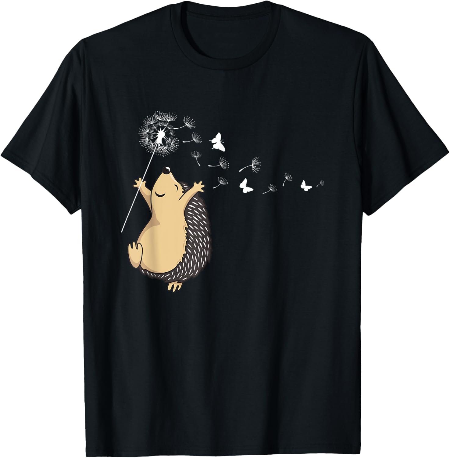 Hedgehog T-Shirt - T-Shirt | Black