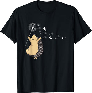 Hedgehog T-Shirt - T-Shirt | Black