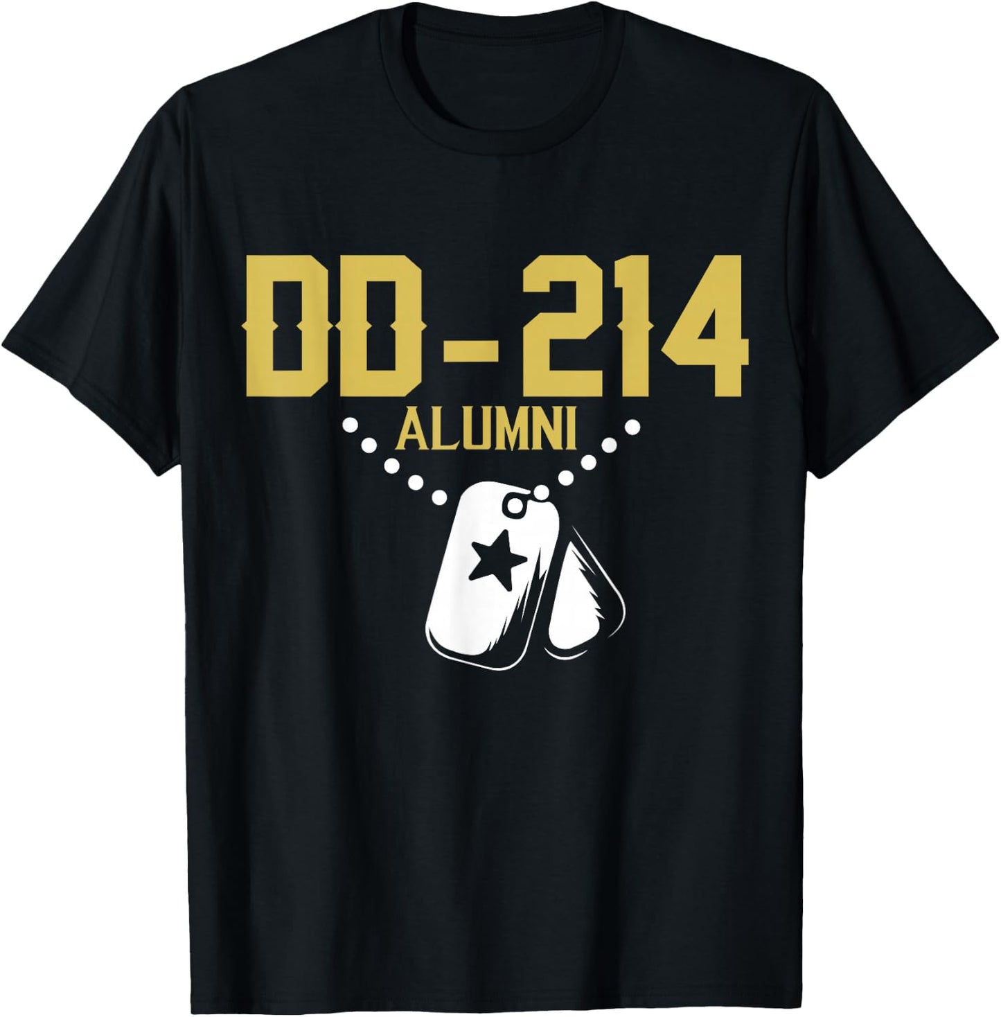 DD-214 US Army Alumni Vintage T-Shirt - T-Shirt | Black