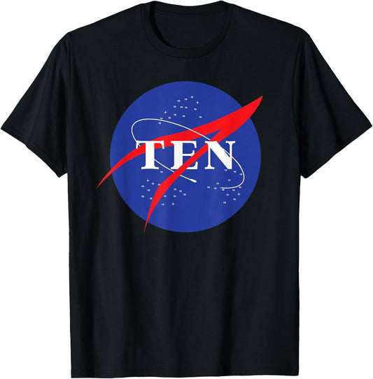 Kids Space 10th Birthday Boy Girl Astronaut Ten Year Old T-Shirt - T-Shirt | Black