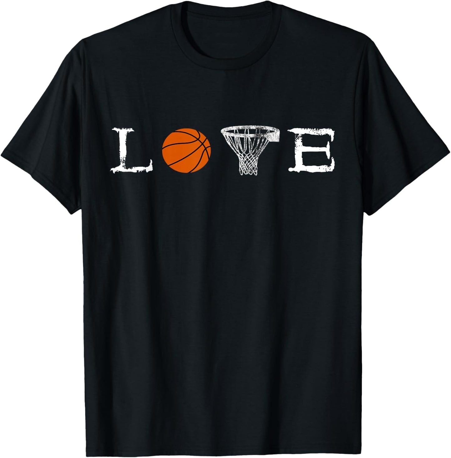 Basketball Love Bball Basketball Basket Play Basketball T-Shirt - T-Shirt | Black