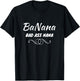 Banana Bad Ass Nana Grammy Grandma Graphic T-Shirt - T-Shirt | Black