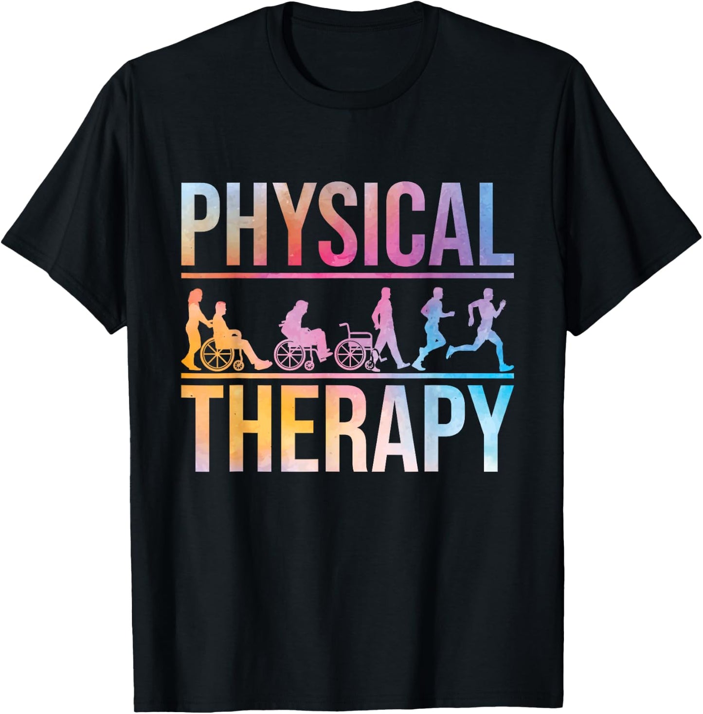 Physical Therapy - Health Therapist Physiotherapy PT Student T-Shirt - T-Shirt | Black