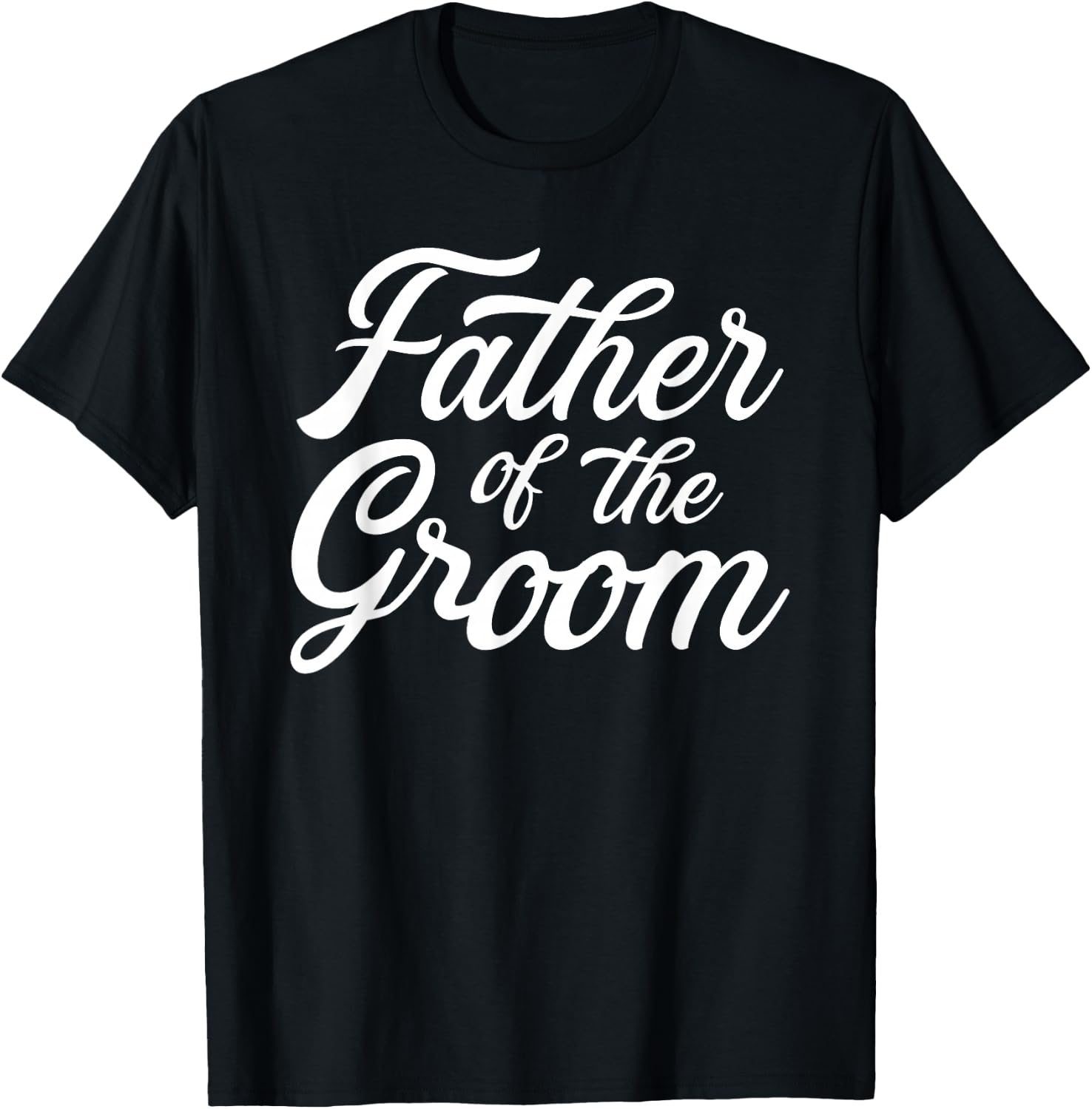 Father of The Groom dad Gift Wedding or Bachelor Party Small T-Shirt - T-Shirt | Black