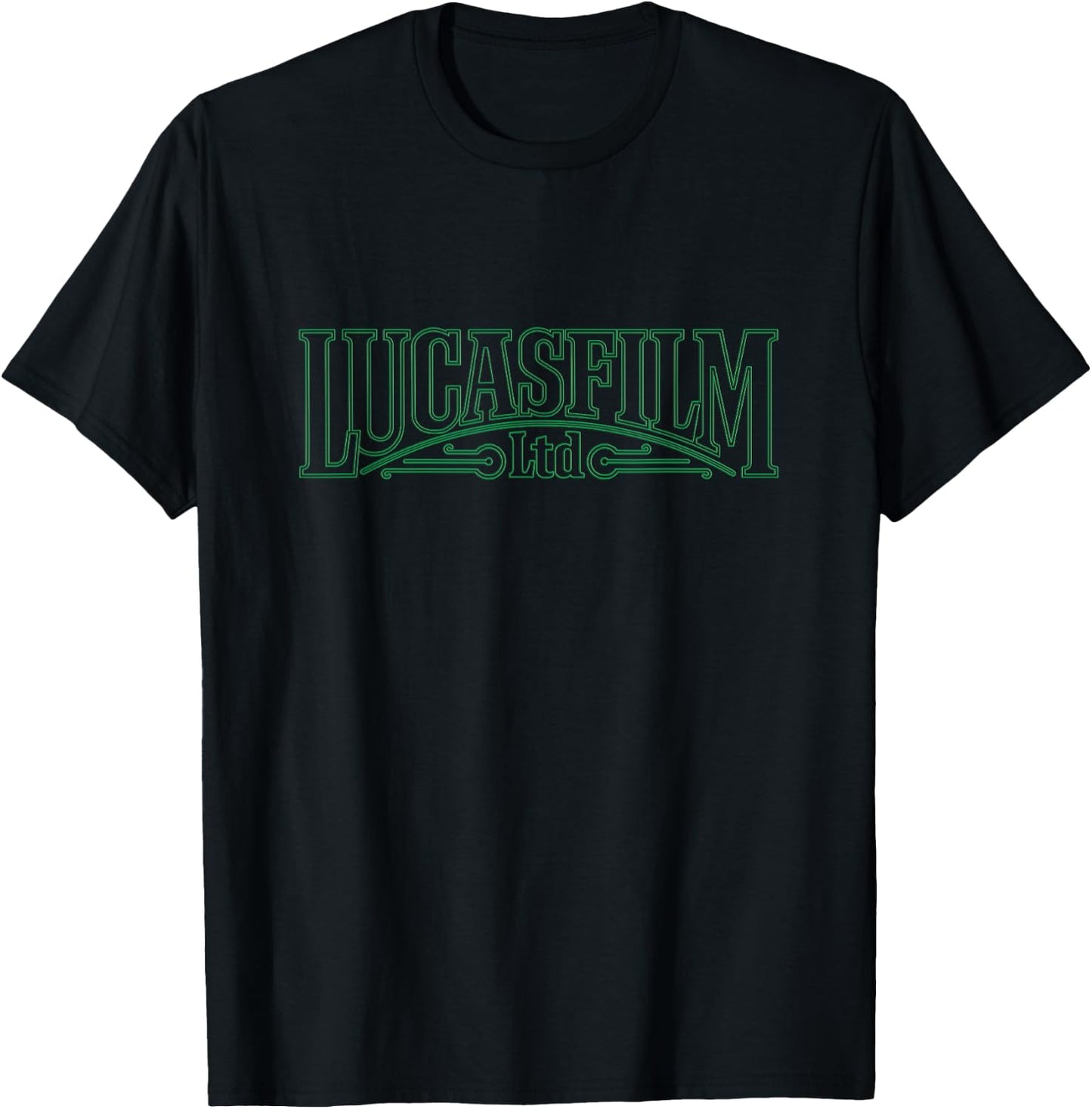 Lucasfilm Ltd Green Logo Women’s and Men’s T-Shirt - T-Shirt | Black