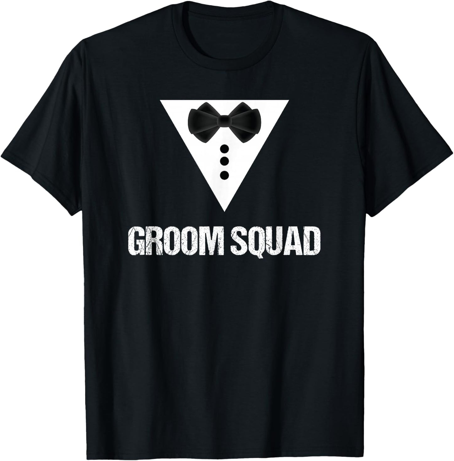 Groomsman Squad Bachelor Party T-Shirt - T-Shirt | Black