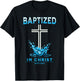 2023 Christian Baptism BAPTIZED-IN-CHRIST Keepsake T-Shirt - T-Shirt | Black
