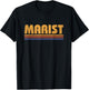 Marist Retro Style Vintage T-Shirt - T-Shirt | Black