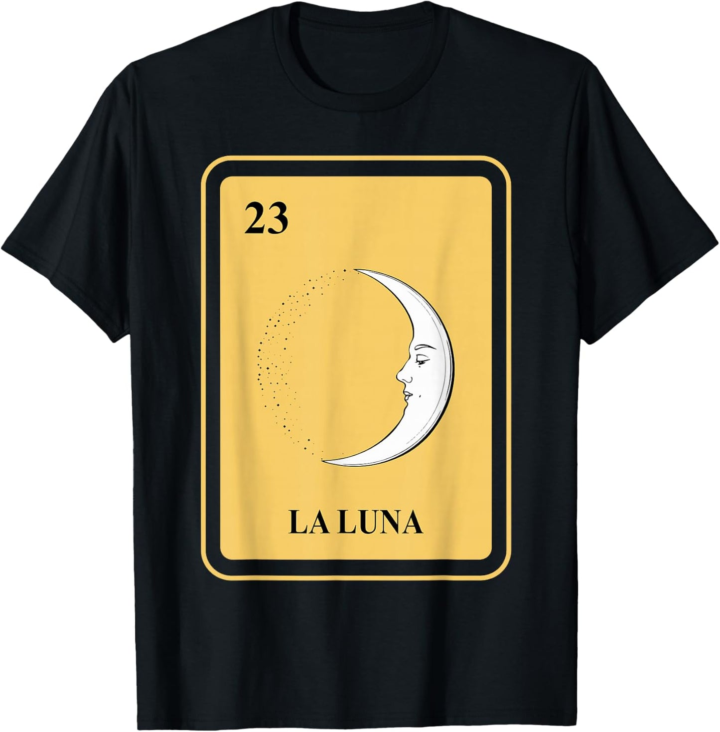 Mexican La Luna Lottery Traditional Moon Sleep for Children T-Shirt - T-Shirt | Black
