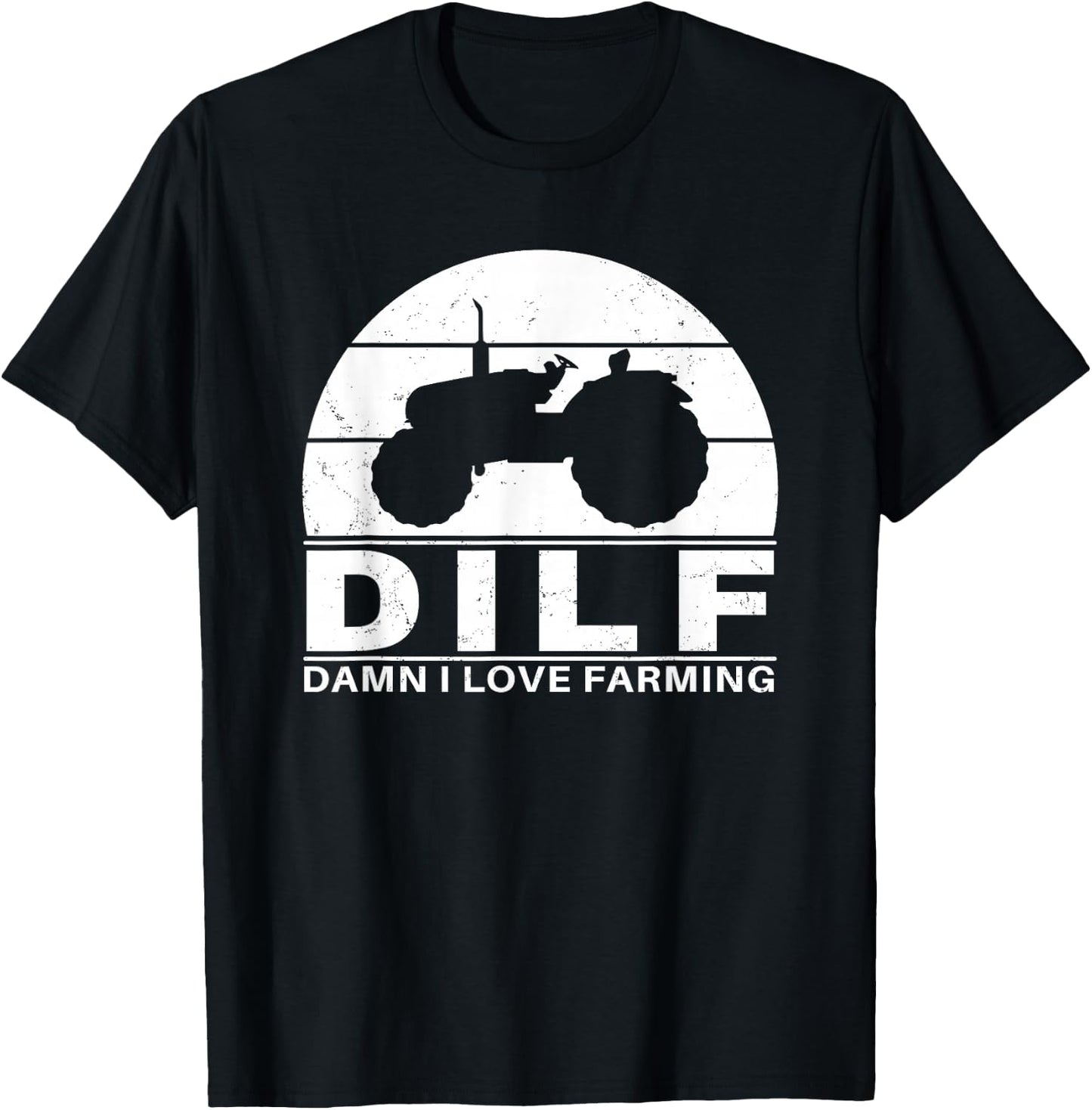Damn I love Farming T-Shirt - T-Shirt | Black