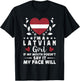 I'm a Latvian Girl Latvian Face Latvia Flag T-Shirt - T-Shirt | Black