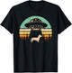 Dachshund UFO Abduction Alien Spaceship Abducting Wiener Dog T-Shirt - T-Shirt | Black
