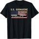 USS Annapolis SSN-760 Submarine Veterans Day Father's Day T-Shirt - T-Shirt | Black