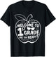 Welcome To 1st Grade Are You Ready? First Grade Teacher T-Shirt - T-Shirt | Black