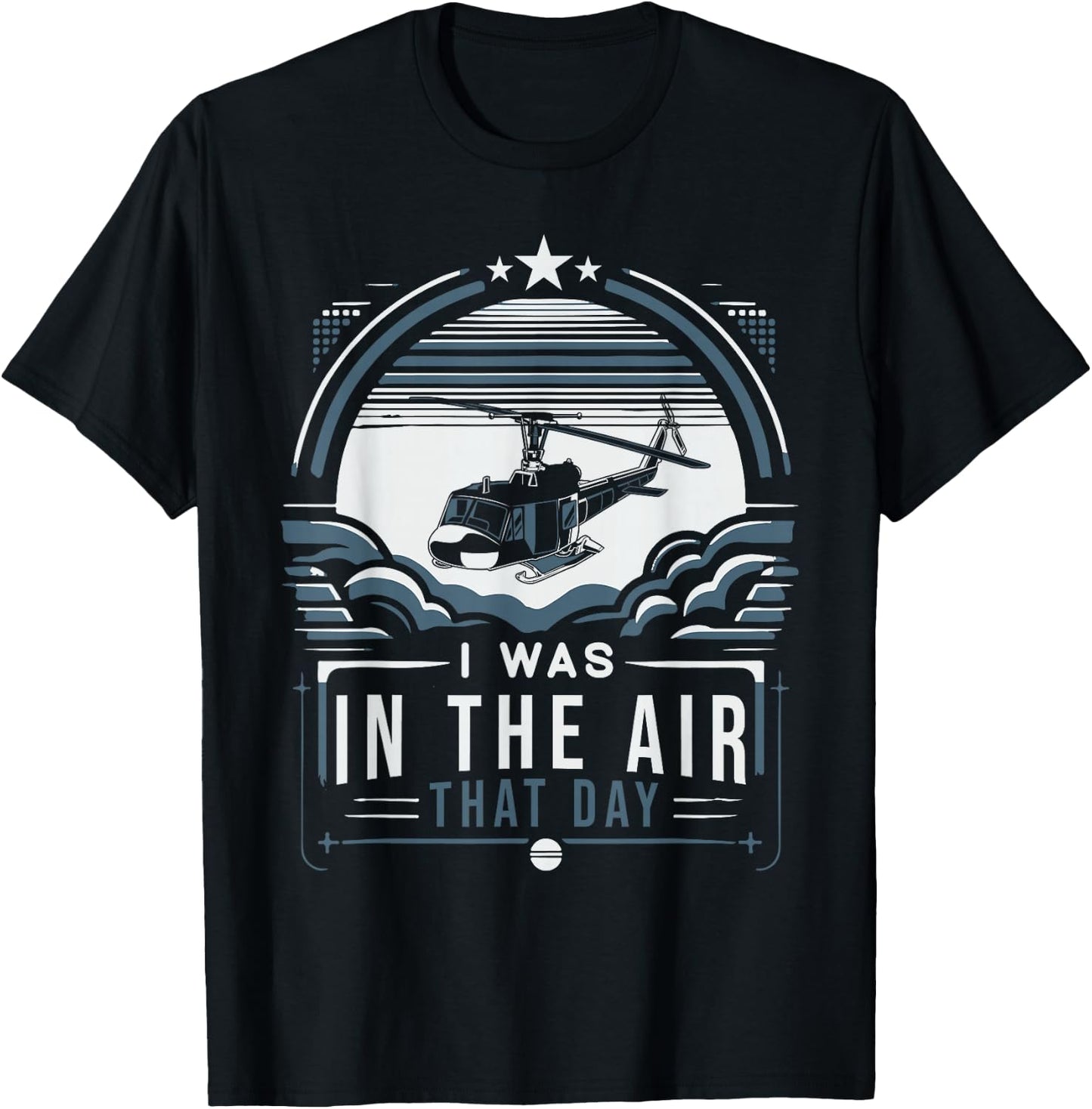 Helicopter Pilot Funny T-Shirt - T-Shirt | Black
