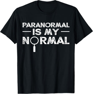 Paranormal Investigator Ghost Hunting Funny Gift T-Shirt - T-Shirt | Black