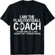 Flag Football Coach T-Shirt - T-Shirt | Black