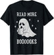 Read more boooooks Cute Ghost Read more boooooks Halloween T-Shirt - T-Shirt | Black