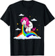 The cheerful evil unicorn T-Shirt - T-Shirt | Black