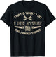 Thats What I Do Fix Stuff Know Things Car Mechanic Men Women T-Shirt - T-Shirt | Black