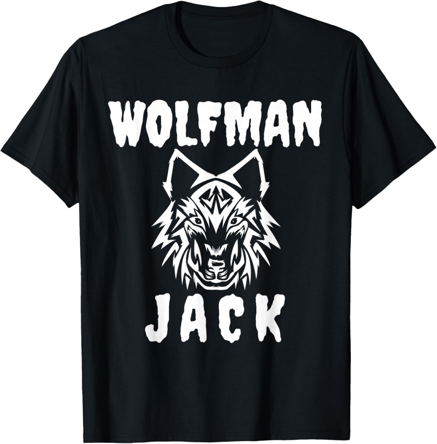 Wolfman Jack T-Shirt - T-Shirt | Black