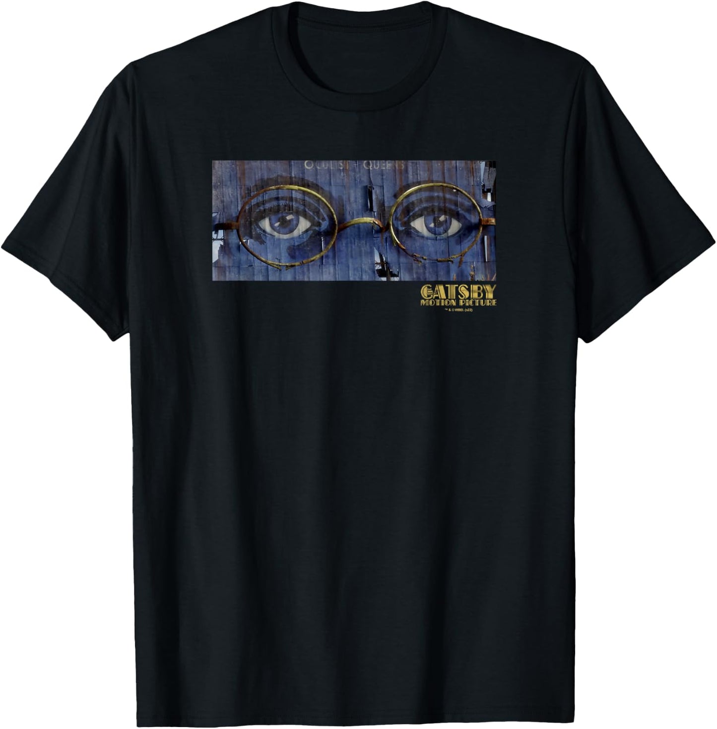 The Great Gatsby Billboard Logo T-Shirt - T-Shirt | Black