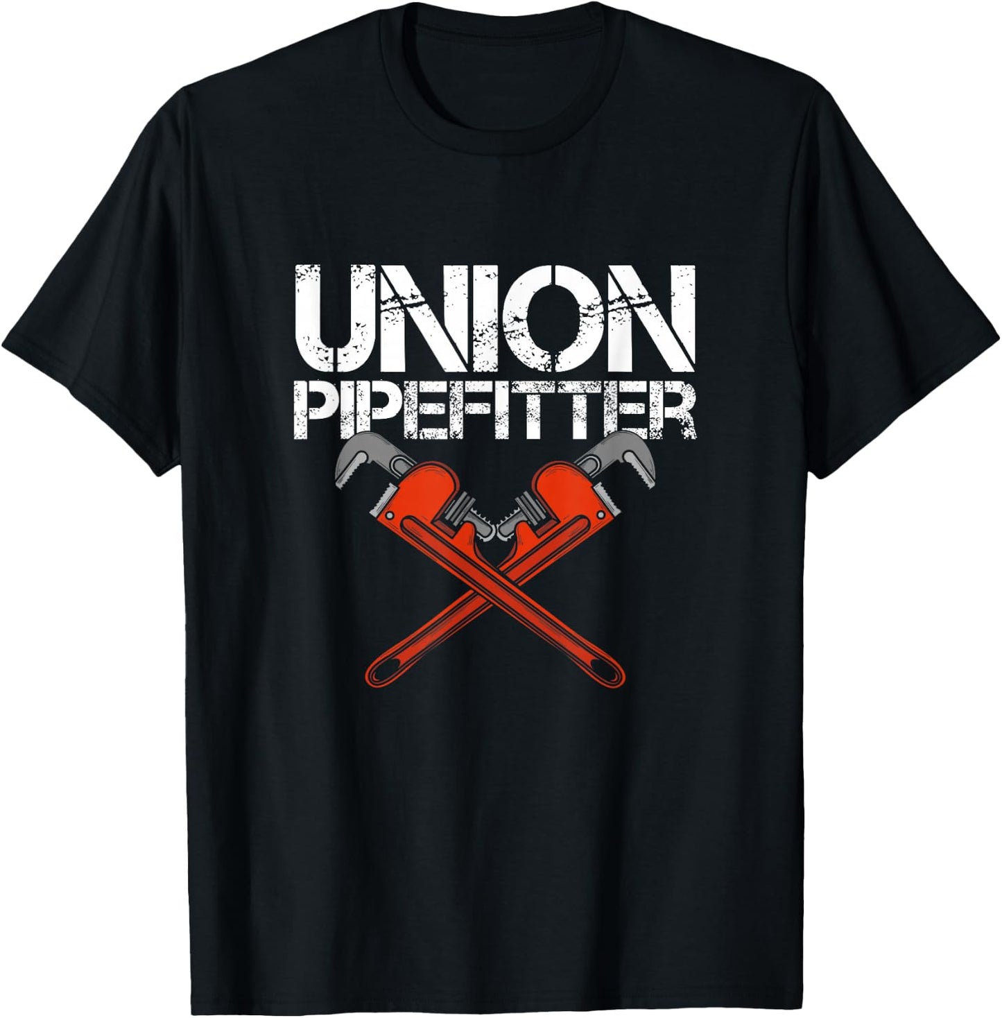 Union Pipefitter Plumber Plumbing Journeyman Steamfitter T-Shirt - T-Shirt | Black