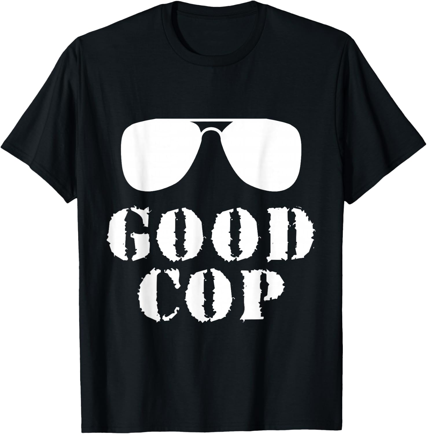 Father Son Partner Look Police Good Cop Partner Outfit T-Shirt - T-Shirt | Black
