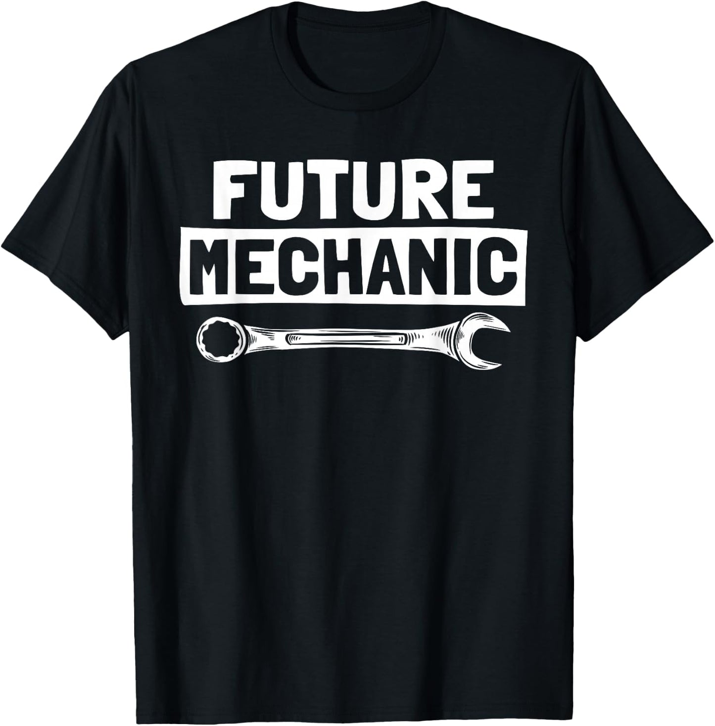 Future Mechanic Mechanic Car Enthusiast Funny Car Lover T-Shirt - T-Shirt | Black