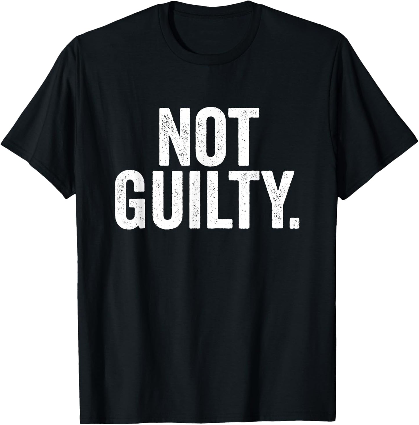 Not Guilty T-Shirt - T-Shirt | Black