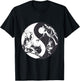 Shaolin Martial Arts Kung Fu Yin Yang MMA Chinese Vintage T-Shirt - T-Shirt | Black