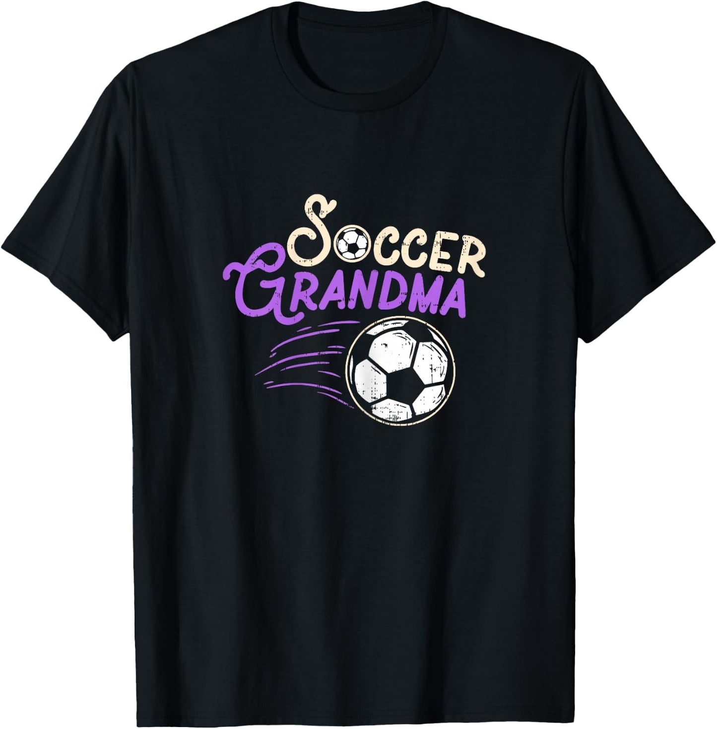 Soccer Grandma T-Shirt - T-Shirt | Black