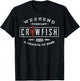 Crawfish Boil Shirt Weekend Forecast Cajun and Beer Party T-Shirt - T-Shirt | Black