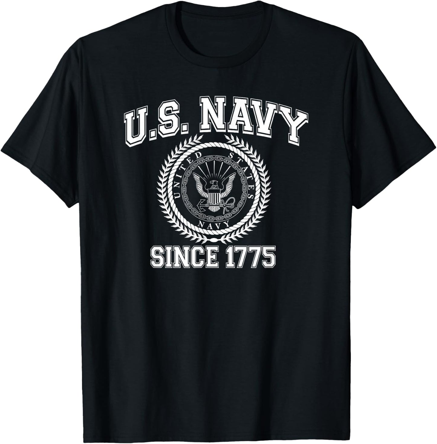 U.S. Navy Since 1775 T-Shirt - T-Shirt | Black