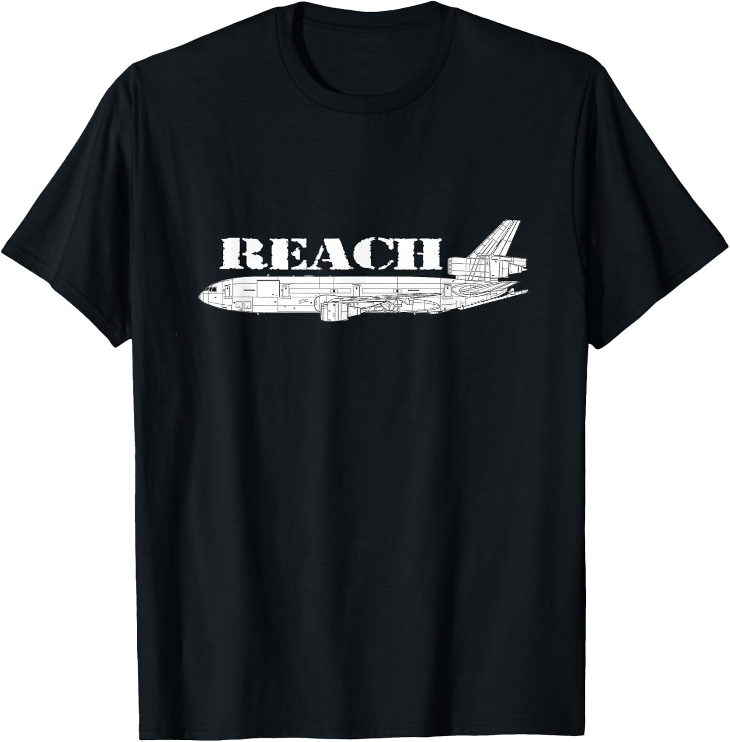 KC-10 Reach Air Refueling T-Shirt - T-Shirt | Black