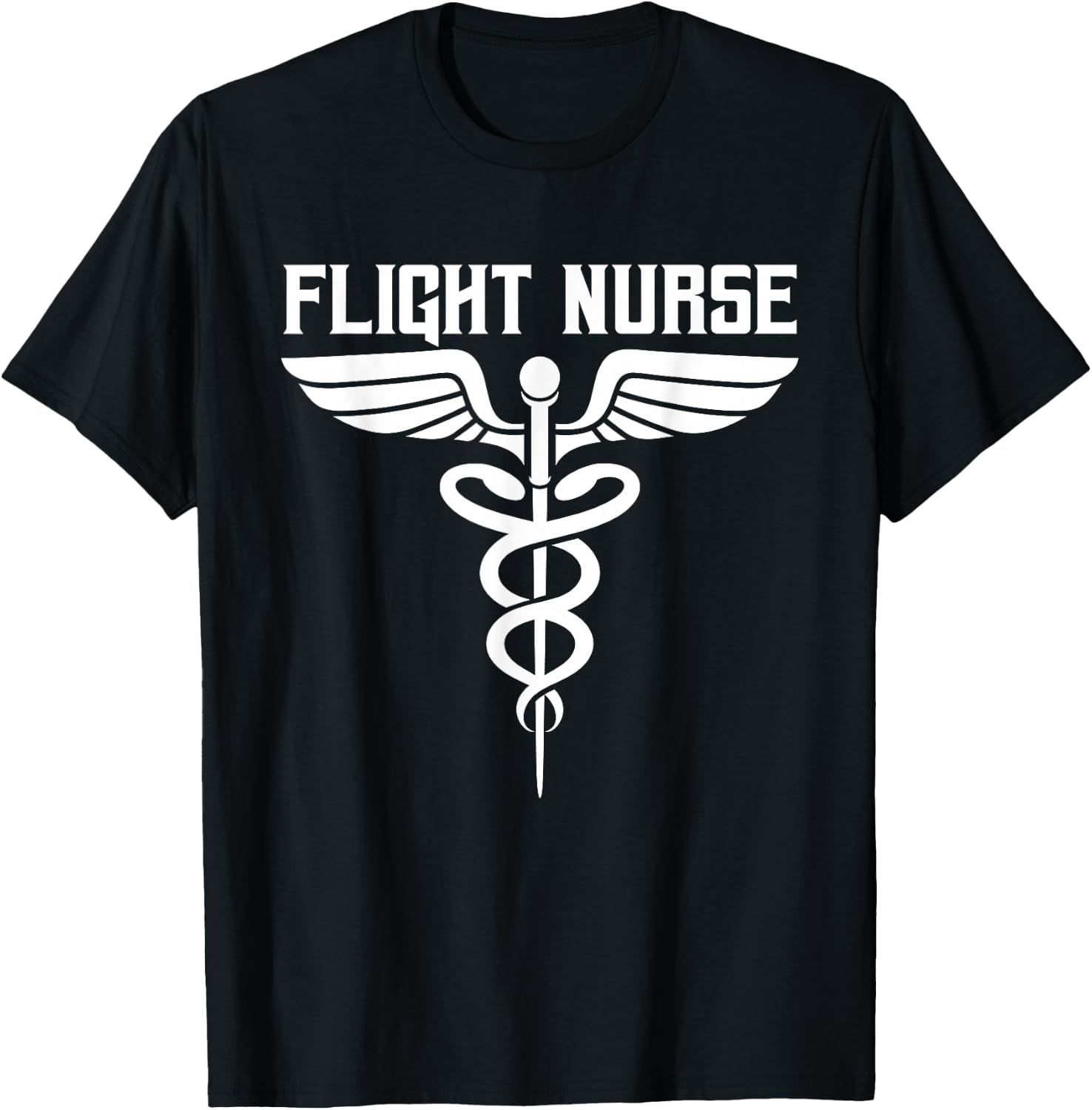 Flight Nurse Job Medic Team T-Shirt - T-Shirt | Black
