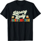 Library Lady - School Librarian Cataloger Books Book Lover T-Shirt - T-Shirt | Black