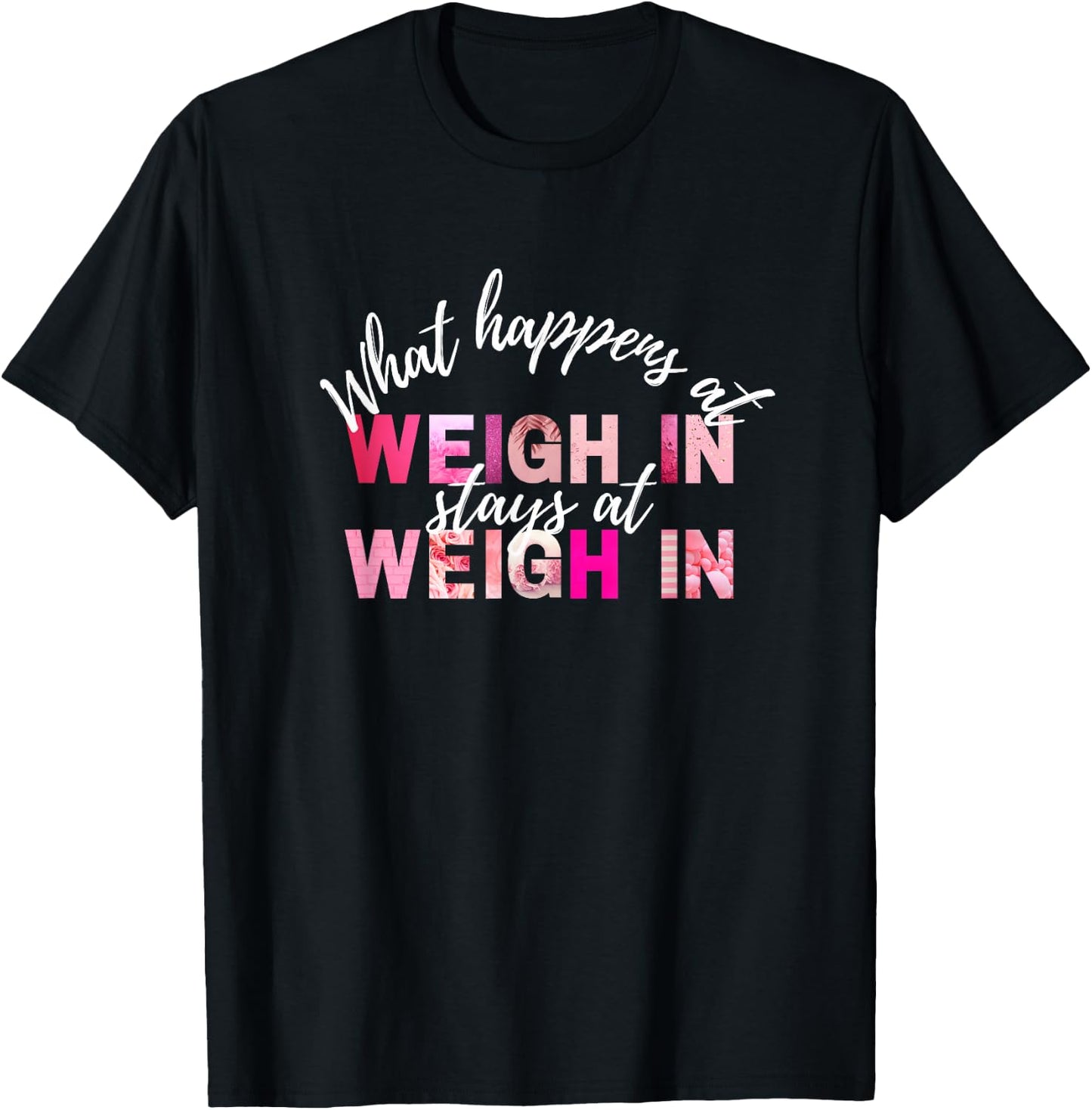 Funny World of Weight Loss Slimming Watcher Weigh In Day T-Shirt - T-Shirt | Black