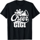 Cheer Gigi Cheerleading Gigi Grandma Of A Cheerleader Gigi T-Shirt - T-Shirt | Black