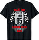 65th Birthday Speed Limit Sign 65 Years Old Funny Racing T-Shirt - T-Shirt | Black