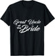 Great Uncle Of The Bride Wedding Party T-Shirt - T-Shirt | Black