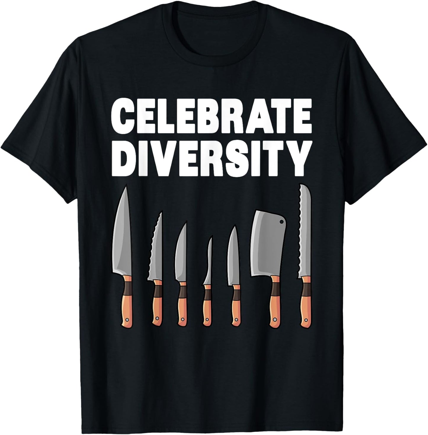 Cool Knife Women Kitchen Cooking Knife Collecting T-Shirt - T-Shirt | Black