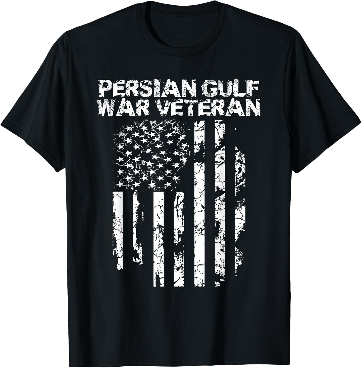 Military Co. Persian Gulf War Veteran - Black, Adult, Men, Short Sleeve, Classic Fit, , Small T-Shirt - T-Shirt | Black