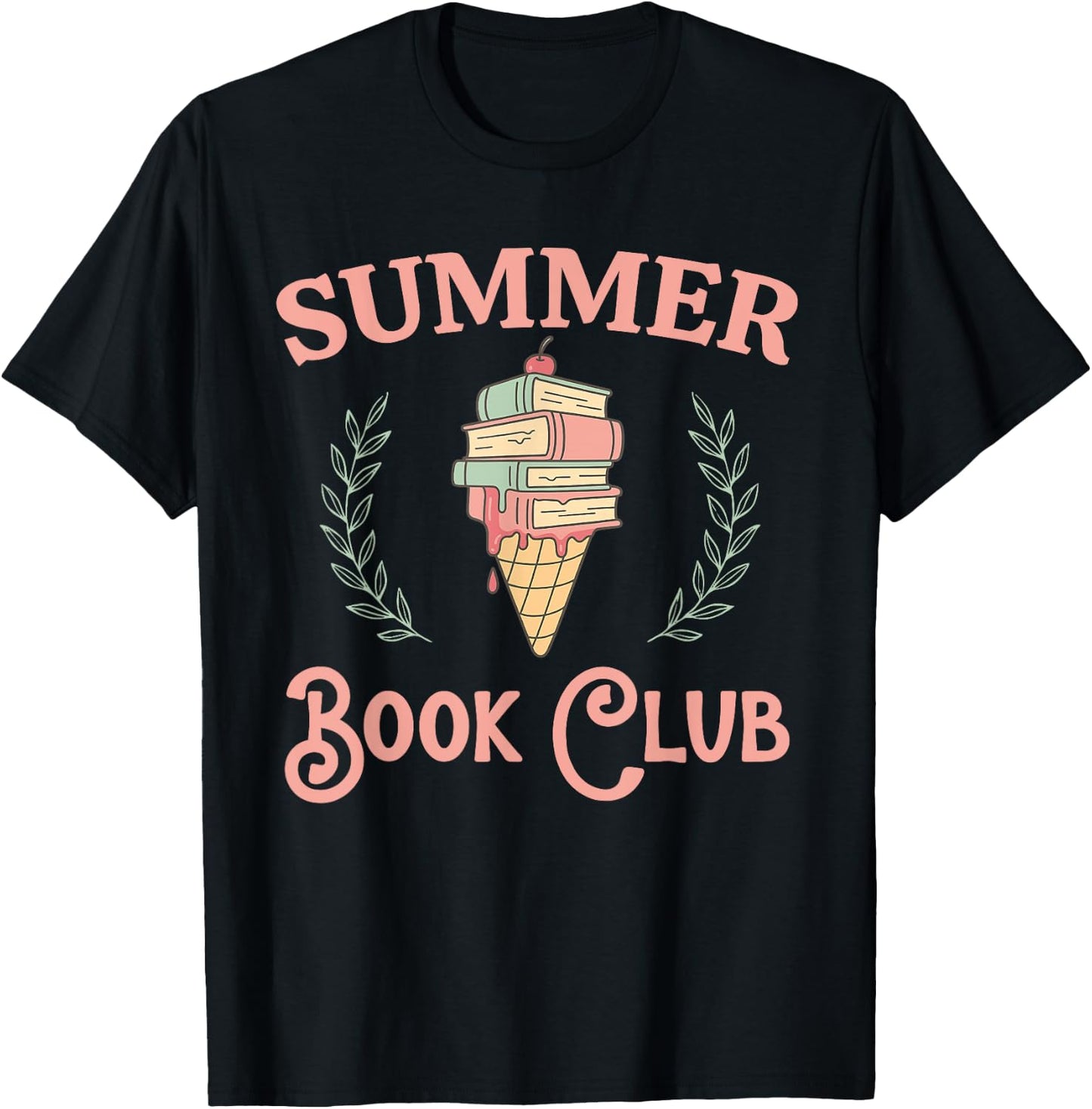Summer Book Club T-Shirt - T-Shirt | Black