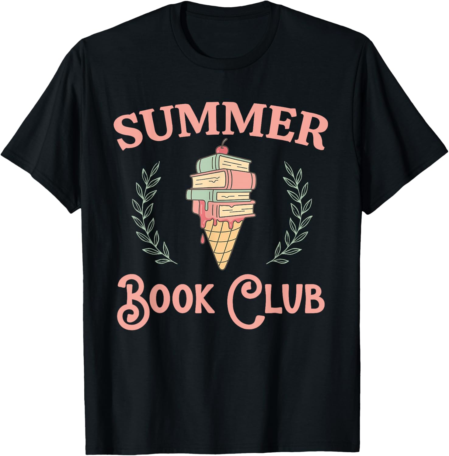 Summer Book Club T-Shirt - T-Shirt | Black